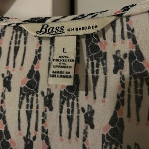 Giraffe Print Wrap dress